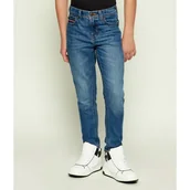 Spodnie i spodenki dla dziewczynek - Tommy Hilfiger Jeansy Slim Fit - miniaturka - grafika 1