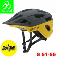 Kaski rowerowe - Smith Kask rowerowy Engage 2 Mips Koroyd Mtb S 51-55 Slate/Fool's Gold - miniaturka - grafika 1