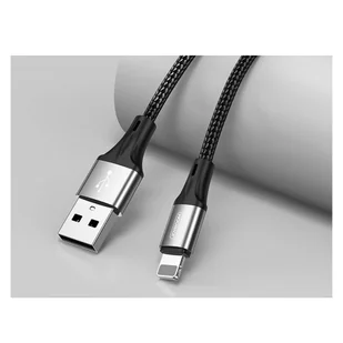 Joyroom kabel USB - Lightning 3 A 0,2 m czarny (S-0230N1) - Kable USB - miniaturka - grafika 2