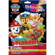 Książki edukacyjne - Na tropie kolorów. Psi Patrol. Kolorowe zdrapki - miniaturka - grafika 1