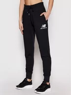 Spodnie sportowe damskie - New Balance Spodnie dresowe Esse NBWP03530 Czarny Regular Fit - miniaturka - grafika 1