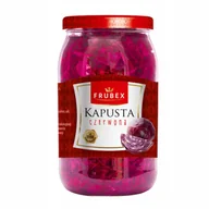 Pasztet i przetwory mięsne - Frubex Kapusta Czerwona w Słoiku Dodatek do Obiadu Surówek 900ml - miniaturka - grafika 1