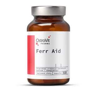 OstroVit Żelazo 30mg Przyswajalne 60kap Organiczne - Witaminy i minerały - miniaturka - grafika 1