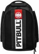 Torby sportowe - Pit Bull Plecak Treningowy Duży Hilltop Czarno/Biały - miniaturka - grafika 1
