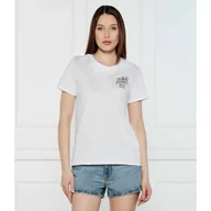 Koszulki i topy damskie - GUESS T-shirt Regular Fit - miniaturka - grafika 1