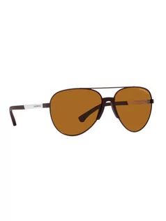 Okulary przeciwsłoneczne - Emporio Armani Okulary przeciwsłoneczne 0EA2059 313283 Brązowy - grafika 1