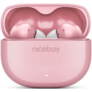 NICEBOY Pins 4 ANC Różowy - Słuchawki - miniaturka - grafika 1