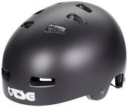 Akcesoria do skatingu - TSG Tsg Evolution Solid Colors Kask, Satin Black, S/M, 75046 (75046_Satin Black_S/M) - miniaturka - grafika 1