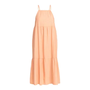 Damska Sukienka ROXY WAVY DAYS ERJWD03772-TJB0 – Pomarańczowy - Sukienki - miniaturka - grafika 1