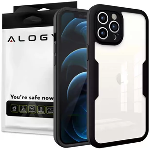 Etui Pancerne 360 obudowa Alogy Armor Case na telefon do Apple iPhone 13 Pro Max Black - Etui i futerały do telefonów - miniaturka - grafika 10