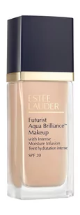 Estee Lauder, Futurist Aqua Brilliance Makeup with Intense Moisture Infusion SPF 20, Podkład Do Twarzy, 1N0 Porcelain, 30ml - Podkłady do twarzy - miniaturka - grafika 1