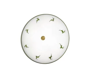 Kolarz 731.U14.4.100-Lampa sufitowa NONNA 4xE27/60W/230V pr.54 cm zielona/mosiądz - Lampy sufitowe - miniaturka - grafika 1