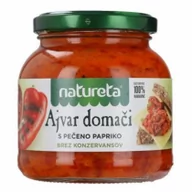 Kuchnie świata - Natureta Pasta Ajvar z pieczoną papryką marki Natureta 290g - miniaturka - grafika 1