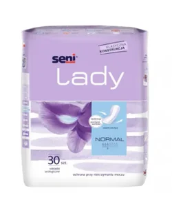 Seni Lady Normal wkładki urologiczne dla kobiet, 30 sztuk - Pieluchy dla dorosłych - miniaturka - grafika 1