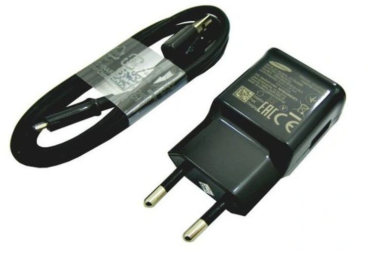 EP-TA20EBE + kabel ECB-DU5ABE ładowarka sieciowa Samsung 2A micro-usb 1m czarny bulk