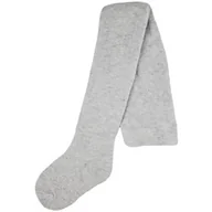 Rajstopy dziecięce - Rajstopy bawełniane dziecięce Noviti RB001-G-06 Szare gładkie - miniaturka - grafika 1