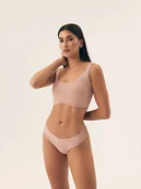 Biustonosze - Biustonosz typu top bezszwowy Neony Henderson brudny róż L - Esotiq&Henderson - miniaturka - grafika 1