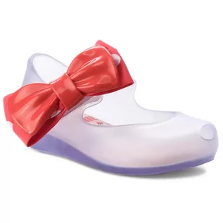 Półbuty damskie - Melissa Półbuty Mini Ultragirl + Minni 32377 Clear/Red 51307 - grafika 1