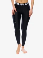 Kalesony - Legginsy treningowe damskie Under Armour HeatGear Authentics Legging - black/white - miniaturka - grafika 1
