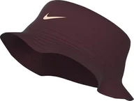Czapki damskie - Nike FB5382-681 U NK Apex Bucket SQ SWSH L Czapka Unisex Dorosły Night Maroon/Ice Guava Rozmiar L - miniaturka - grafika 1