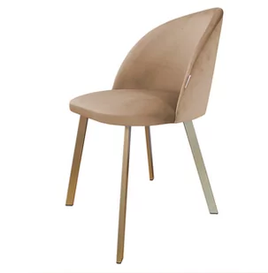 Krzesło Colin noga złota PROFI - Krzesła - miniaturka - grafika 1