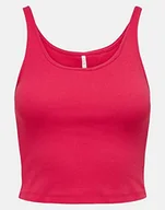 Spodenki damskie - Bestseller A/S Damskie szorty ONLNESSA S/L JRS NOOS Top, Teaberry, XL, Teaberry, XL - miniaturka - grafika 1