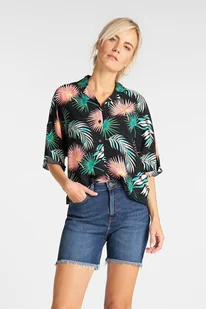 LEE FLORAL RESORT SHIRT RELAXED FIT DAMSKA KOSZULA BLACK L46DDW01 112110881 - Lee - Koszule damskie - miniaturka - grafika 1