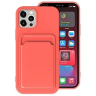 Etui i futerały do telefonów - König Design Etui kompatybilne z Apple iPhone 12 Pro Plastikowe, miękkie etui na telefon komórkowy - Etui na telefon komórkowy pomarańczowo-różowe - miniaturka - grafika 1