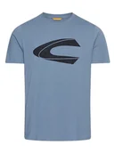 Koszulki męskie - Camel Active Koszulka w kolorze błękitno-czarnym - miniaturka - grafika 1