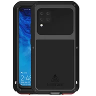 Etui i futerały do telefonów - Love Mei Etui Pancerne + szkło Huawei P40 Lite, czarne - miniaturka - grafika 1