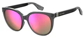Okulary przeciwsłoneczne - Marc Jacobs Okulary przeciwsłoneczne, uniseks, szary, 55 - miniaturka - grafika 1