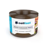 Ogrodzenia - Obrzeże ogrodowe proste 15 cm x 9 m brązowe Cellfast - miniaturka - grafika 1