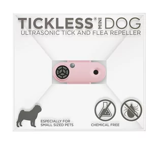 Tickless Tickless Pet Mini odstraszacz kleszczy dla psów - Baby Pink M01PI - Zwalczanie i odstraszanie szkodników - miniaturka - grafika 2