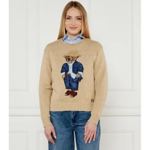 POLO RALPH LAUREN Sweter Loose fit - Swetry damskie - miniaturka - grafika 1