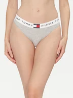 Majtki damskie - Tommy Hilfiger Figi klasyczne UW0UW06038 Szary - miniaturka - grafika 1