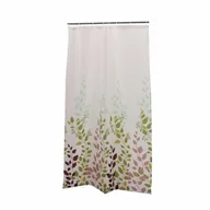 Zasłony prysznicowe - Zasłonka prysznicowa Malva 120 x 180 cm liście wielokolorowy - miniaturka - grafika 1