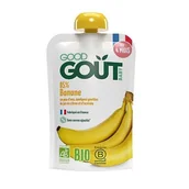 Desery dla dzieci - Good Gout GOOD GOUT Mus owocowy bez glutenu Banan 120 g - miniaturka - grafika 1