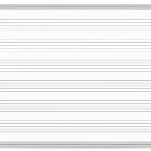 Tablica edukacyjna magnetyczna sucho ścieralna 100x200cm nadruk linii do nauki pisania rama aluminiowa CLASSIC MEMOBE 1szt. /MTM200100.95.02.51/ - Tablice i flipcharty - miniaturka - grafika 1