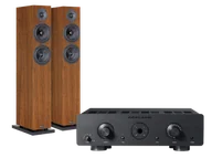 Zestawy stereo - Copland CSA100 (czarny) + Classic 8 (orzech) - miniaturka - grafika 1