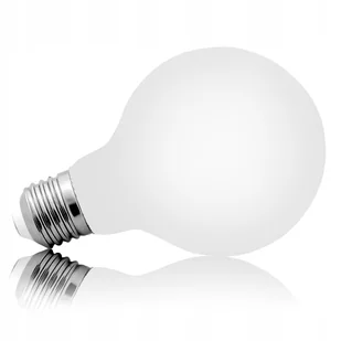 Żarówka Led E27 Filament 8W G80 bańka 8cm Mleczna duża ozdobna girlanda - Żarówki LED - miniaturka - grafika 1