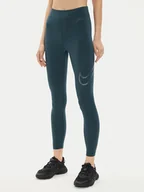Legginsy - Nike Legginsy FB8766 Zielony Tight Fit - miniaturka - grafika 1