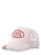 Czapki damskie - Von Dutch - Damska czapka z daszkiem  Kent, różowy - miniaturka - grafika 1