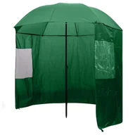 Inne akcesoria dla wędkarzy - vidaXL vidaXL Parasol wędkarski / na ryby zielony 240x210 cm - miniaturka - grafika 1