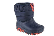 Śniegowce damskie - Crocs Classic Neo Puff Boot Toddler 207683-410, Dla Chłopca, Śniegowce, Granatowy - miniaturka - grafika 1
