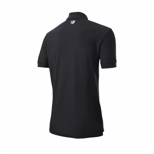 Koszulka golfowa polo Authentic Polo (czarna, rozm. L) - Golf - miniaturka - grafika 3