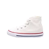 Buty dla chłopców - Converse Chłopięce unisex Baby Chuck Taylor All Star Wysokie trampki dziecięce, White Optical White - 20 EU - miniaturka - grafika 1