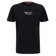 Odzież taktyczna i umundurowanie - Koszulka Alpha Industries Alpha Wording T 108501 03 - Czarna RATY 0% | PayPo | GRATIS WYSYŁKA | ZWROT DO 100 DNI - miniaturka - grafika 1
