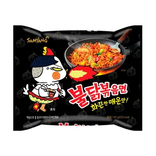 Samyang Zupa Ramen o smaku ostrego kurczaka, ogniście ostra 140g - Samyang 1149-uniw - Kuchnie świata - miniaturka - grafika 1