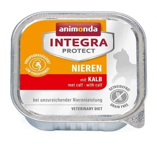 Animonda Integra Protect Nieren dla kota smak cielęcina tacka 16x100g - Mokra karma dla kotów - miniaturka - grafika 4