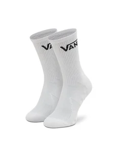 Vans Skarpety Wysokie Męskie Skate Crew VN0A311QWHT1 Biały - Skarpetki męskie - miniaturka - grafika 1